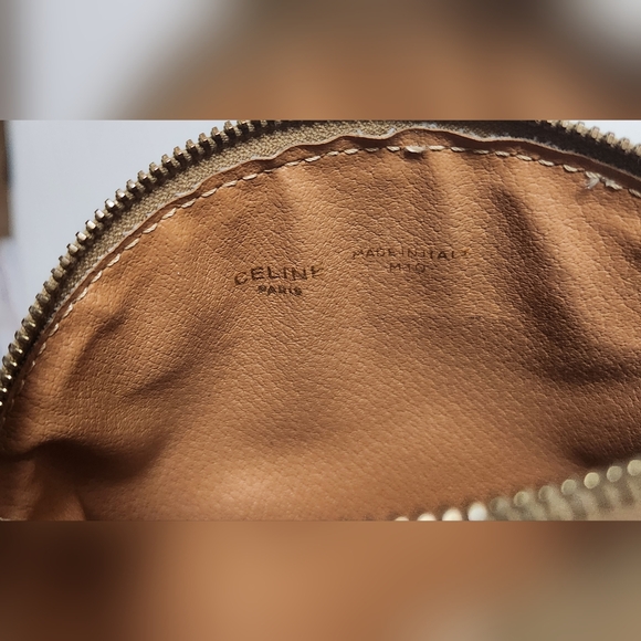 CELINE Vintage Macadam Cosmetic Pouch - Picture 14 of 15